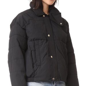 Free People Slouchy Cropped Puffer Jacket